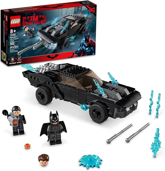 LEGO DC Batman Batmobile: The Penguin Chase 76181 Car Toy, Gift Idea for Kids, Boys and Girls 8 Plus Years Old with Batman Minifigure and The Penguin Minifigure, Super Heroes Set - Figurio