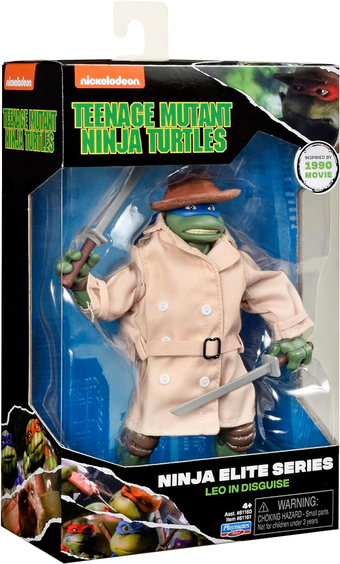 Teenage Mutant Ninja Turtles: Ninja Elite 6" Leonardo in Disguise Figure by Playmates Toys - Figurio