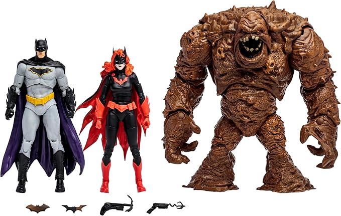 McFarlane Toys - DC Multiverse Clayface Batman & Batwoman 3pk, Gold Label, Amazon Exclusive - Figurio