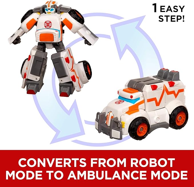 Transformers Playskool Heroes Transformers Rescue Bots Medix The Doc-Bot, Action Figure, Ages 3-7 (Amazon Exclusive) - Figurio