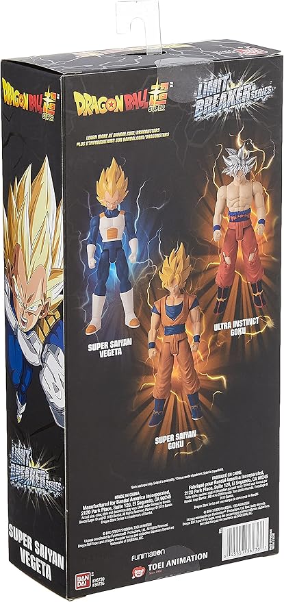 Dragon Ball Super - Super Saiyan Vegeta Limit Breaker 12 inch Figure - Figurio