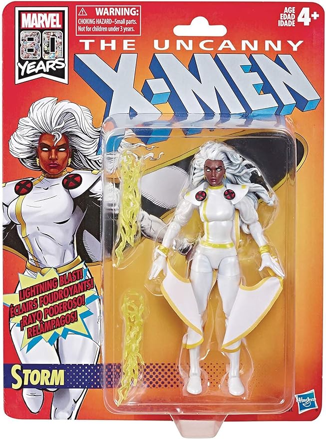 Marvel Retro 6"-Scale Fan Figure Collection Storm (X-Men) Action Figure Toy – Super Hero Collectible Series - Figurio