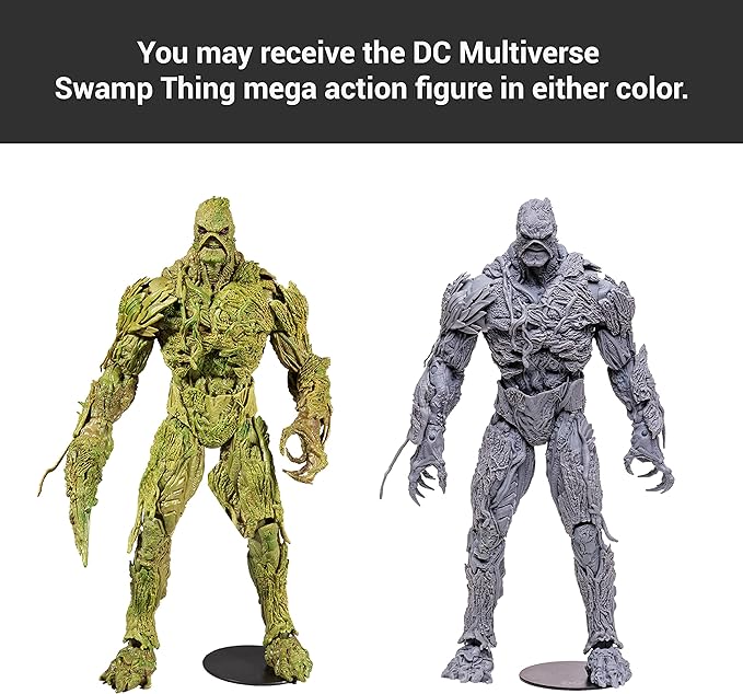 McFarlane Toys - DC Multiverse Swamp Thing Mega Action Figure with Accessories - Figurio