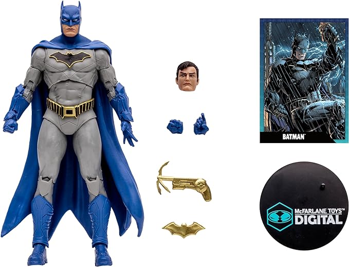 McFarlane Toys - DC Direct Batman (DC Rebirth) 7in Action Figure with Digital Collectible - Figurio