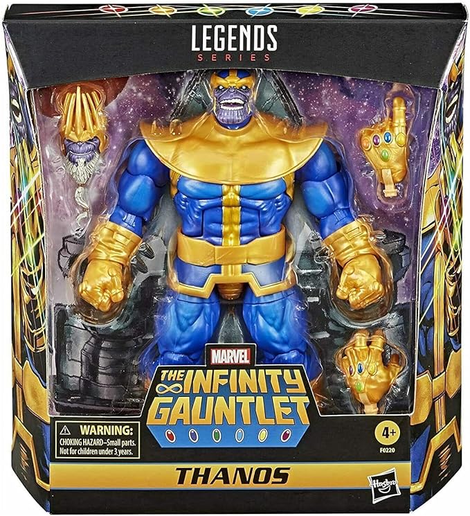 Hasbro Marvel Legends The Infinity Gauntlet Thanos Action Figure, 6-inch - Figurio