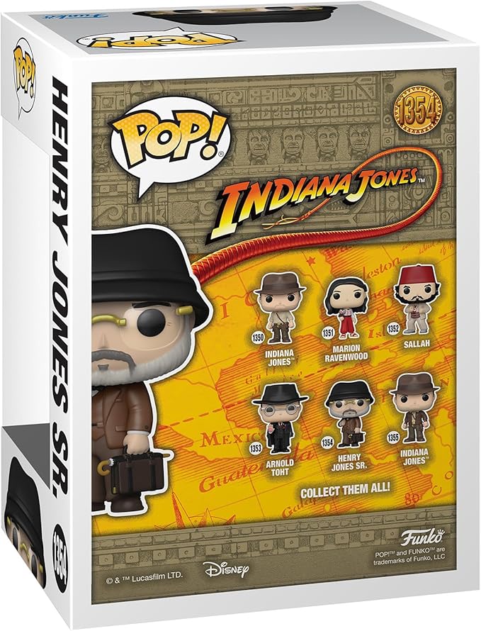 Funko Pop! Movies: Indiana Jones and The Last Crusade - Henry Jones Sr. - Figurio