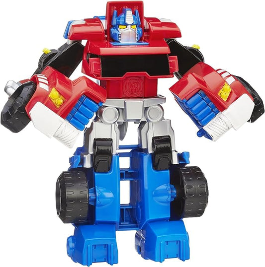 Transformers Playskool Heroes Rescue Bots Optimus Prime, Converting Toy Robot Action Figure, Ages 3 and Up - Figurio