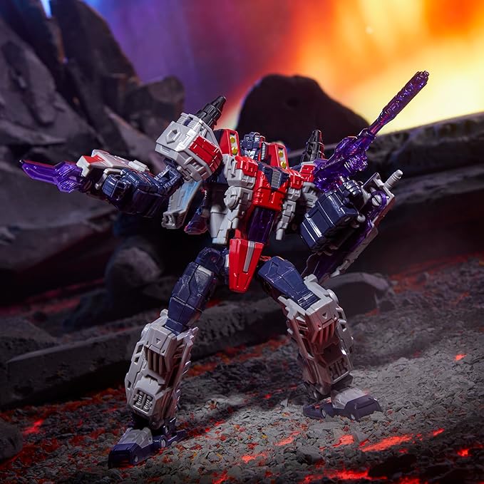 Transformers Legacy United Voyager Class Cybertron Universe Starscream, 7-inch Converting Action Figure, 8+ Years - Figurio