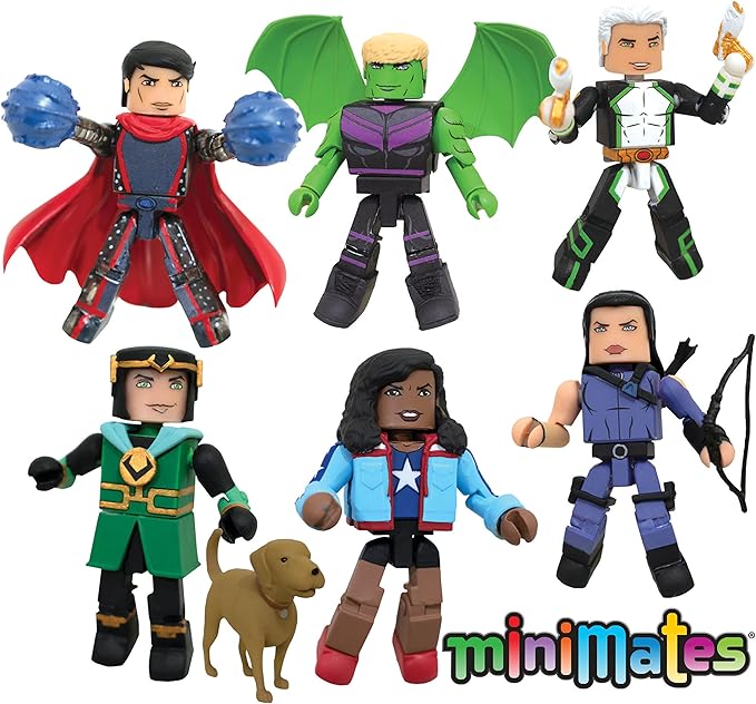 Diamond Select Toys Marvel Young Avengers Minimates Deluxe Box - Figurio