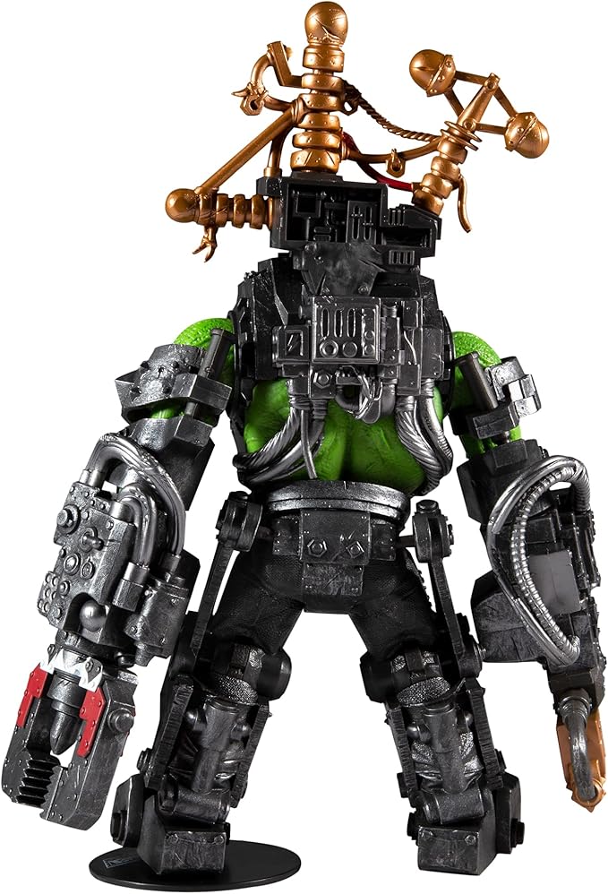 Warhammer 40,000 Ork Big Mek Mega Action Figure with Accessory - Figurio