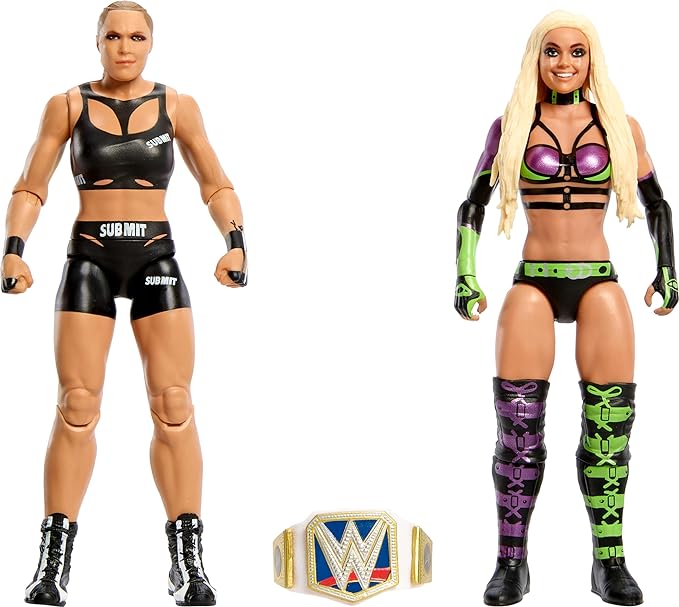 Mattel WWE Championship Showdown Ronda Rousey vs Liv Morgan 2-Pack - Figurio