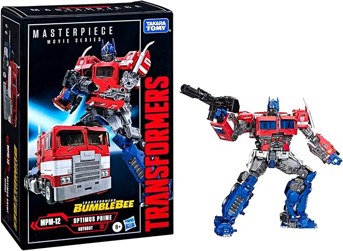 Transformers Movie Masterpiece Series MPM-12 Optimus Prime Collector Figure from Bumblebee Movie - Ages 8 and Up, 11-inch - Figurio