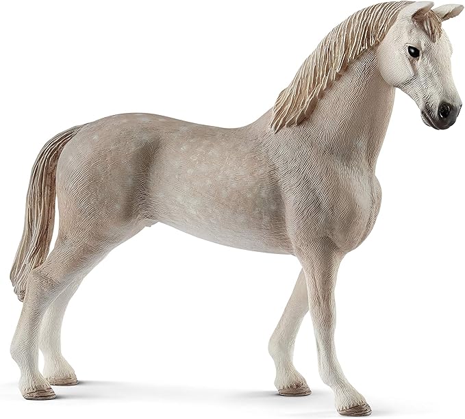 Schleich Horse Club, Horse Toys for Girls and Boys Holsteiner Gelding Horse Figurine, Ages 5+ - Figurio