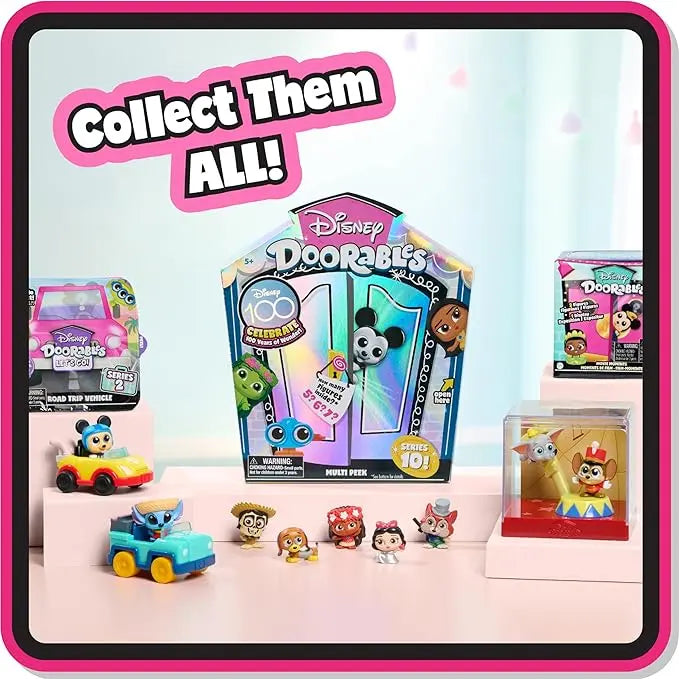 Disney Doorables Squish’alots Squish Machine and Collectible Blind Bag Figures, Officially Licensed Kids Toys for Ages 5 Up by Just Play - Figurio