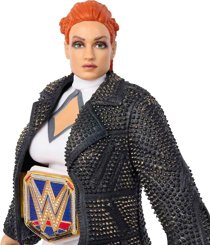 Mattel WWE Becky Lynch Elite Collection Action Figure, Deluxe Articulation & Life-like Detail with Iconic Accessories, 6-inch - Figurio