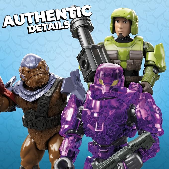 MegaConstrux Halo Micro Action Figures - Figurio