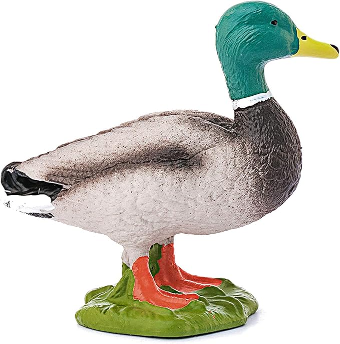 Schleich Farm World Duck Toy Figurine - Highly Detailed and Durable Farm Animal Toy, Fun and Educational Play for Boys and Girls, Gift for Kids Ages 3+ - Figurio