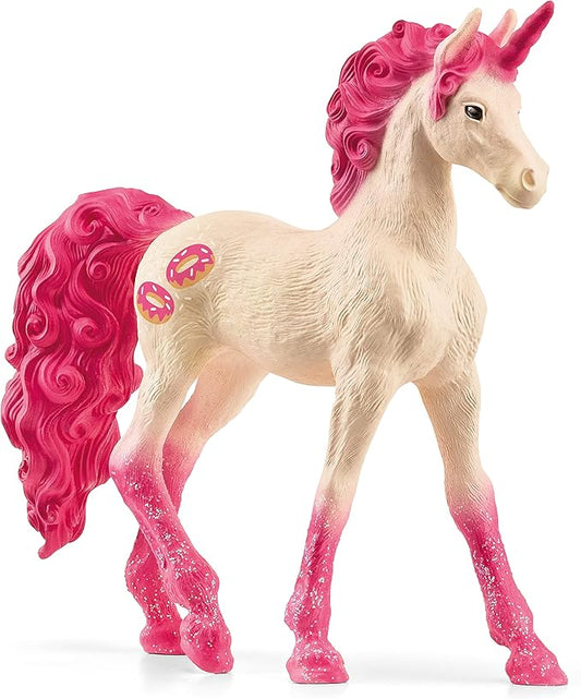 Schleich Bayala® 70741 Toy Figure Collectible Unicorn Donut 6.3 inch - Figurio