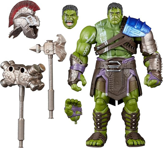 Hasbro Marvel Thor: Ragnarok Series 6-inch Gladiator Hulk Figures, Marvels Legends, F70545S0, Multi-Colour - Figurio