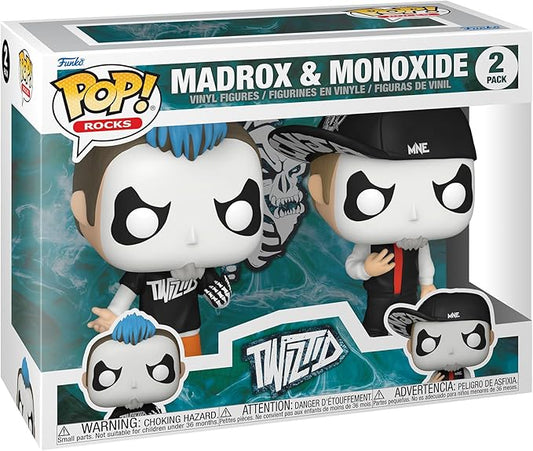 Funko Pop! Rocks: Twiztid 2 Pack, Madrox & Monoxide - Figurio