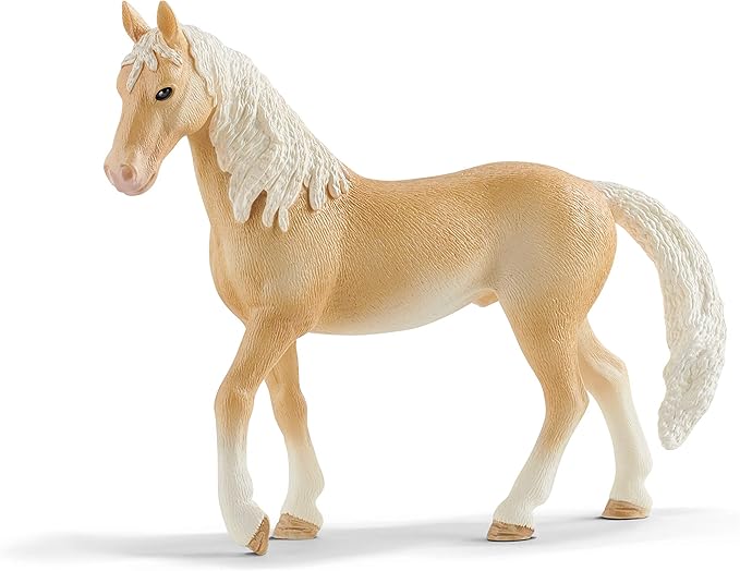 Schleich Horse Club, Animal Figurine, Horse Toys for Girls and Boys 5-12 Years Old, Akhal-Teke Stallion, Ages 5+ - Figurio