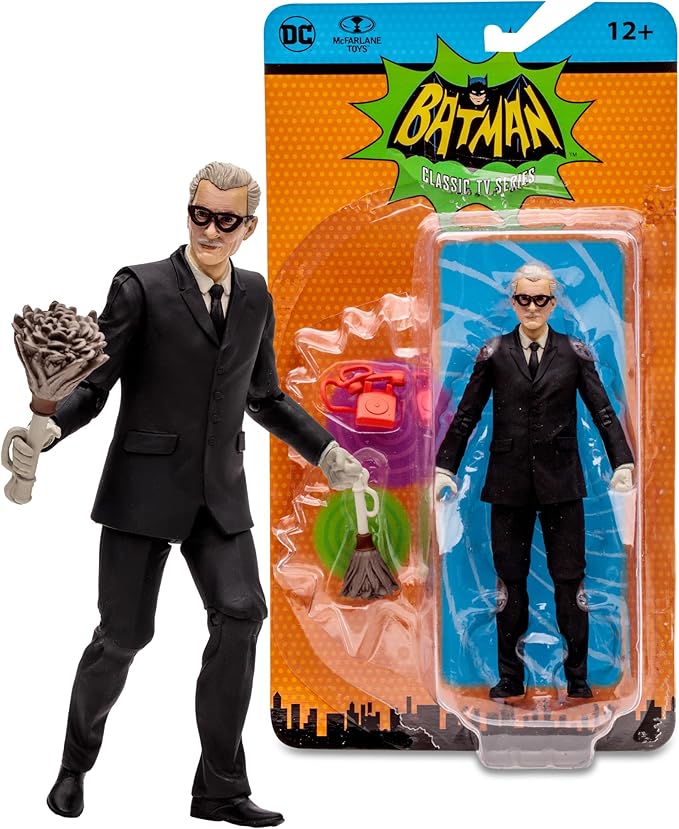 McFarlane Toys - DC Retro Alfred Pennyworth (Batman 66') 6in Action Figure - Figurio