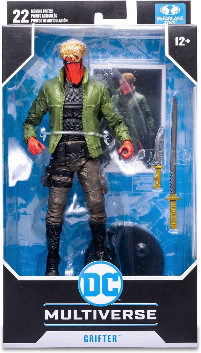 McFarlane Toys DC Multiverse Grifter Infinite Frontier 7" Action Figure with Accessories - Figurio