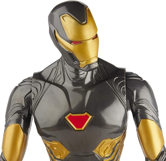 Avengers Marvel Titan Hero Series Blast Gear Iron Man Action Figure, 12-Inch Toy, Inspired by The Marvel Universe, for Kids Ages 4 and Up - Figurio