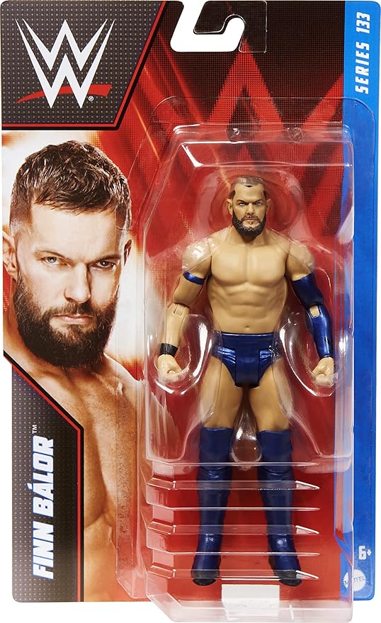 Mattel WWE Basic Action Figure, Finn Balor, Posable 6-inch Collectible for Ages 6 Years Old & Up - Figurio