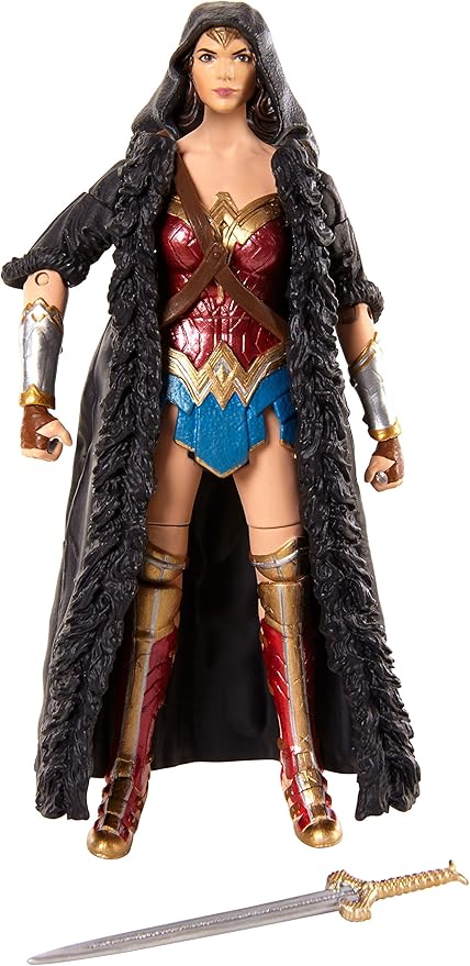 DC Comics Multiverse Wonder Woman Caped Figure, 6" - Figurio