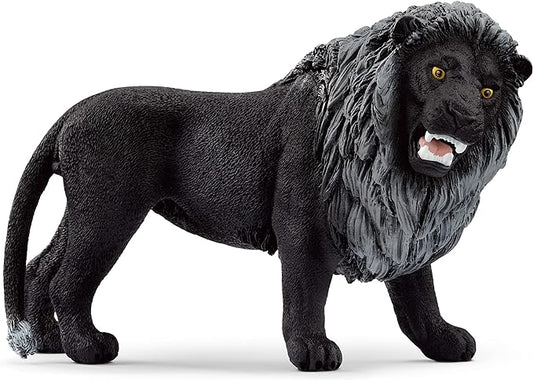 Schleich Wild Life Wild Animal Toy Figurine for Boys an Girls Ages 3+, Shadow Lion, Roaring (Special Edition), Multi - Figurio