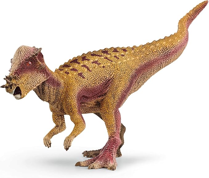 Schleich Dinosaurs, Realistic Dinosaur Toys for Boys and Girls Pachycephalosaurus Toy Figurine, Ages 4+ - Figurio