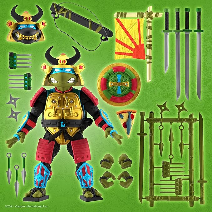 Teenage Mutant Ninja Turtles Ultimates: Leo The Sewer Samurai Action Figure - Figurio