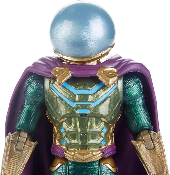 Spider-Man: Far from Home Marvel’s Mysterio 6"-Scale Villain Action Figure Toy – Ages 4 & Up - Figurio