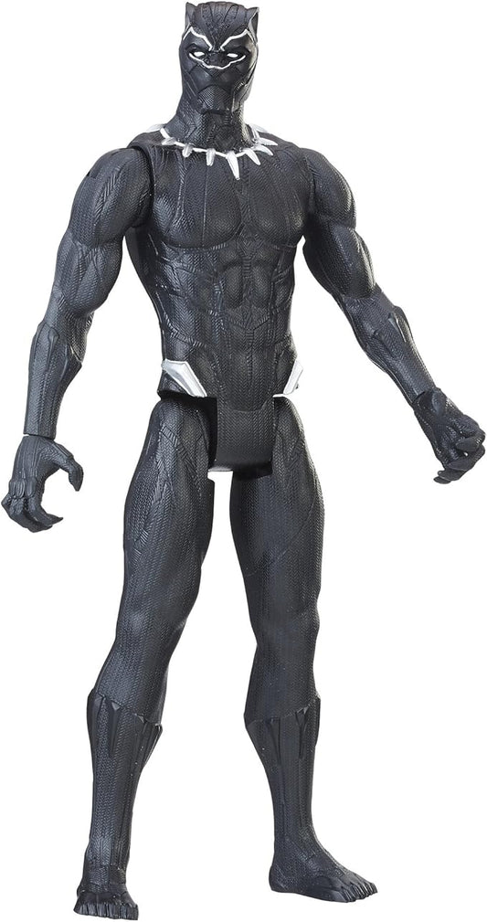 Marvel Black Panther Titan Hero Series 12-inch Black Panther - Figurio