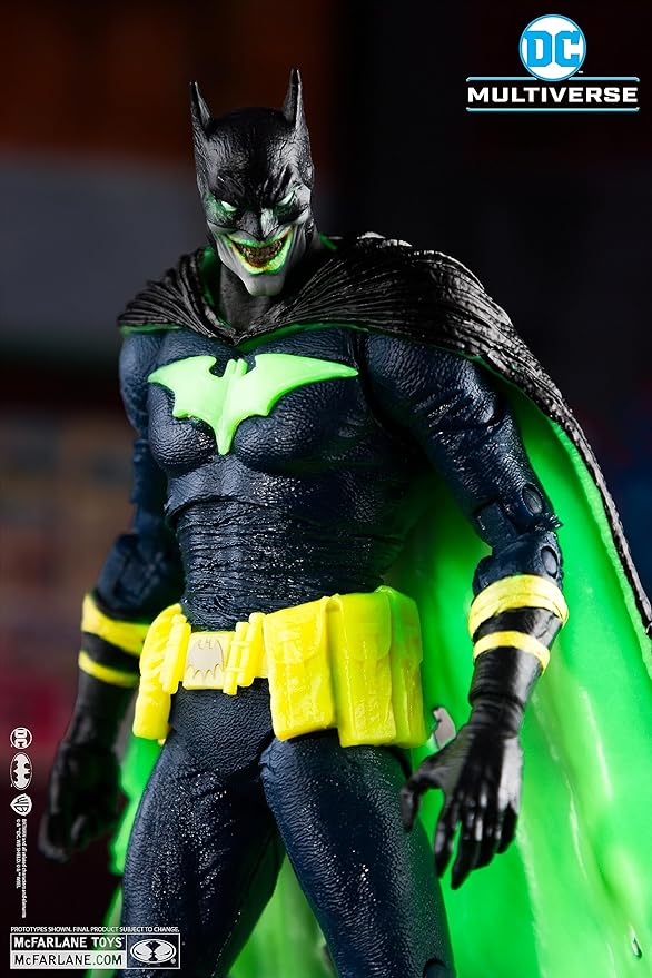 McFarlane Toys - DC Multiverse Batman of Earth -22 Infected Glow in The Dark Edition 7in Action Figure, Gold Label, Amazon Exclusive - Figurio