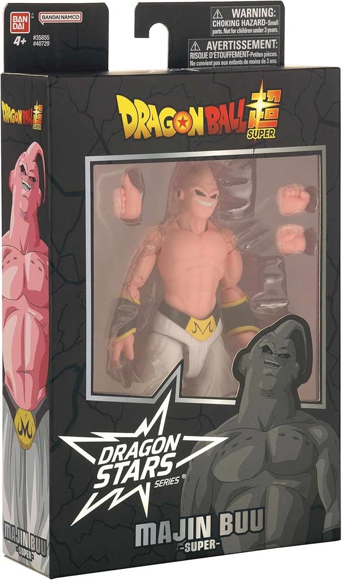 Dragon Ball Super - Dragon Stars - Majin Buu Super, 6.5" Action Figure - Figurio