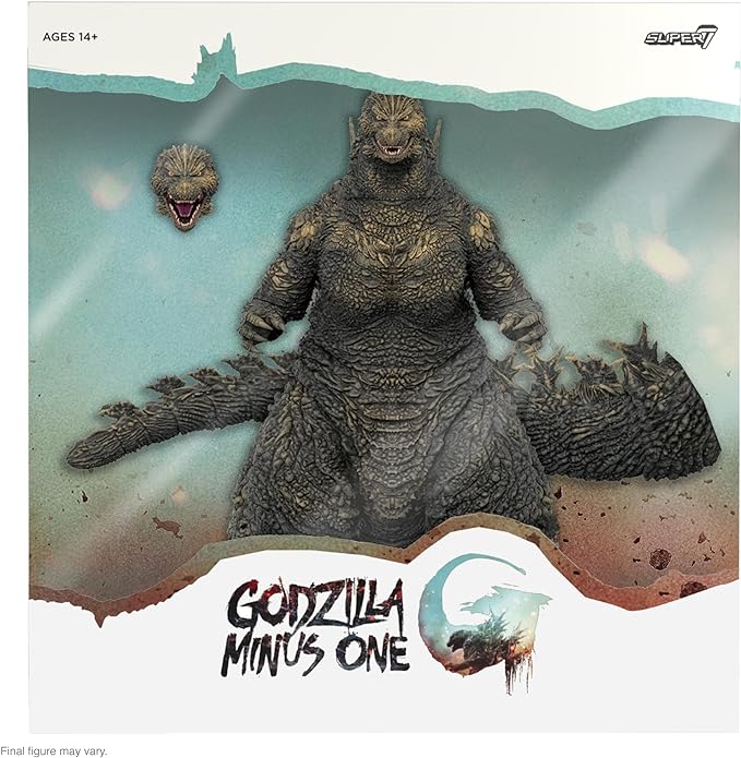 Super7 ULTIMATES! Toho Godzilla Minus One - 8" Toho Godzilla Action Figure Classic Movie Collectibles and Retro Toys - Figurio