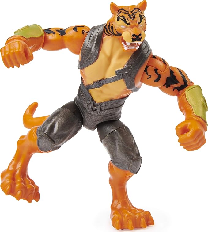 BATMAN 4-inch and Bronze Tiger Action Figures with 6 Mystery Accessories - Figurio