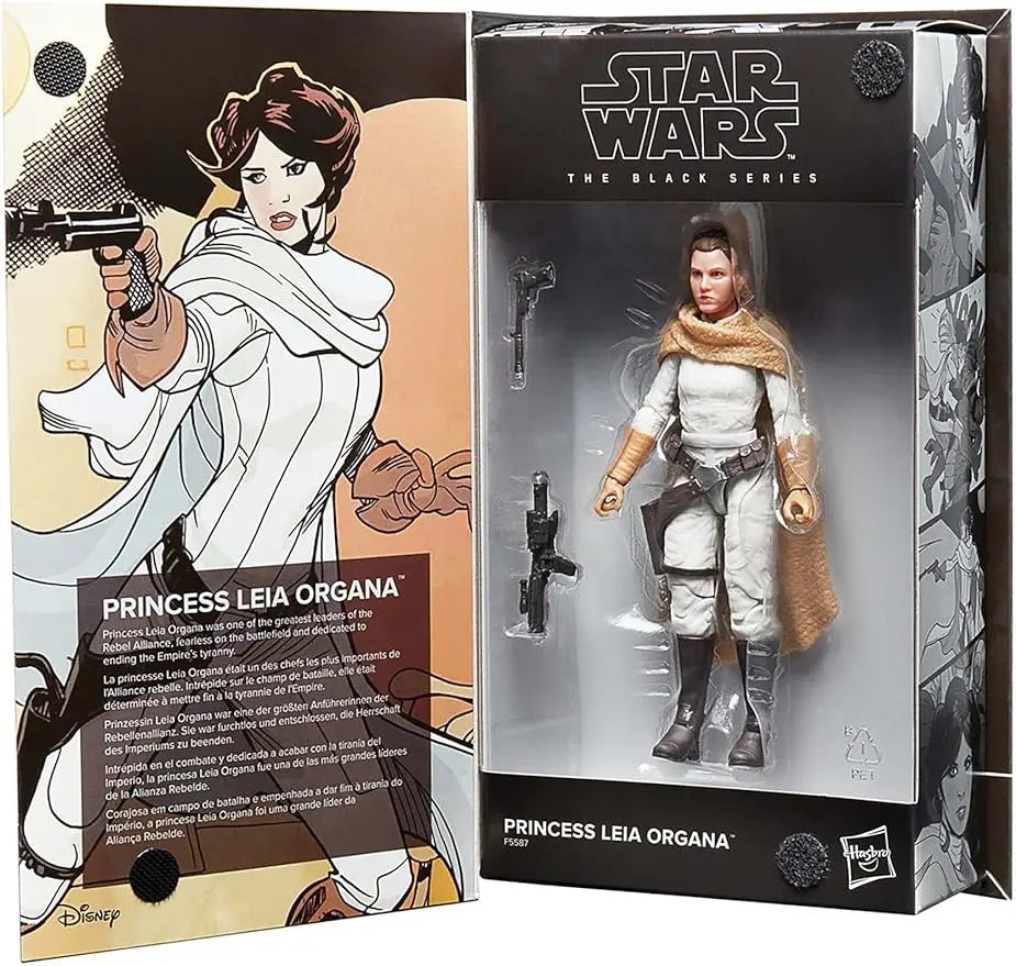 Star Wars Black Series 6 Inch Figure | Princess Leia Organa - Figurio