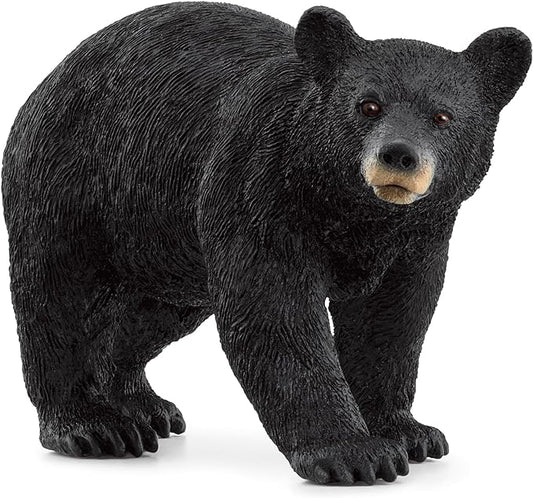 Schleich Wild Life New 2024 Wild Animal Toy American Black Bear Figurine - Figurio