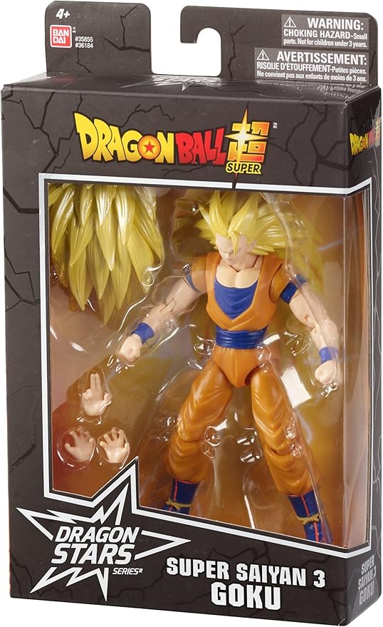 Bandai America - Dragon Ball Super Dragon Stars Super Saiyan 3 Goku - Figurio