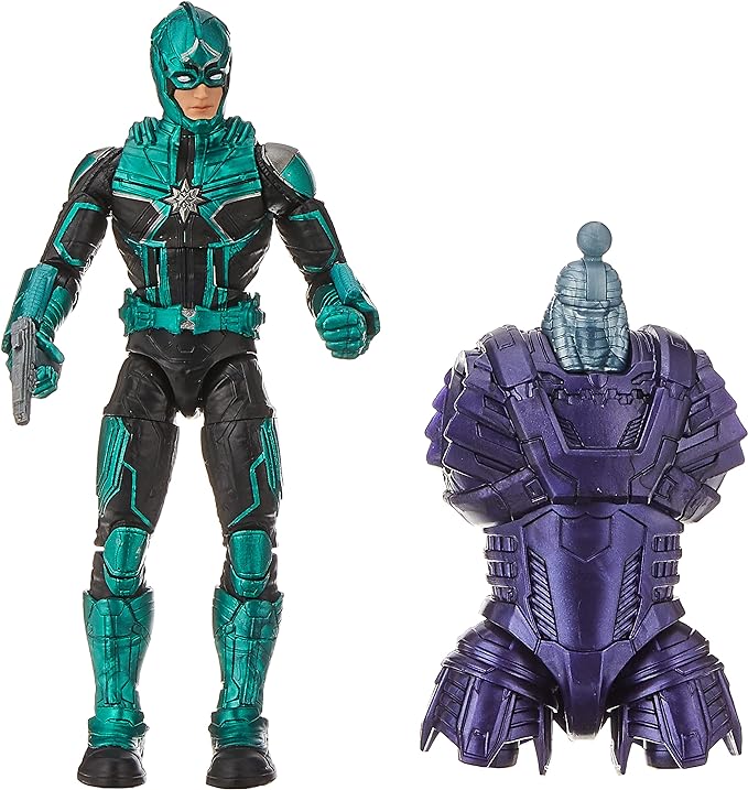 Marvel Captain Marvel 6-inch Legends Yon-Rogg Kree Figure for Collectors, Kids, and Fans - Figurio