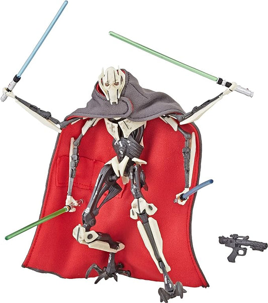 Hasbro Star Wars The Black Series General Grievous Action Figure, for Ages 4 and up - Figurio