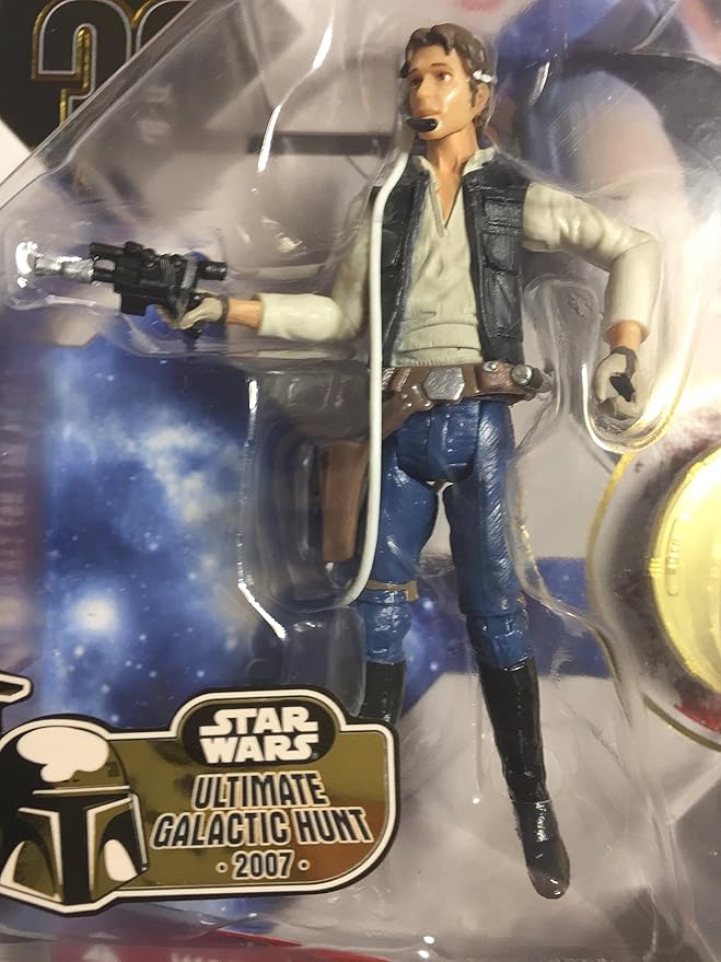 Star Wars 30th Anniversary Han Solo A New Hope 3.75 Inch Action Figure With Gold Coin - Figurio