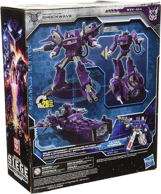 Transformers Generations War for Cybertron: Siege Leader Class WFC-S14 Shockwave Action Figure - Figurio