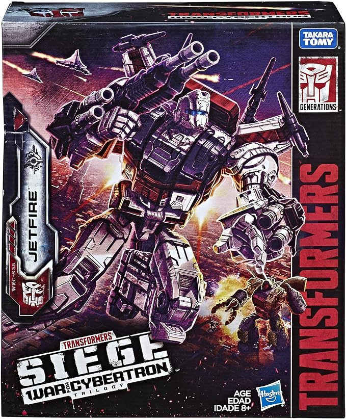 Transformers Toys Generations War for Cybertron Commander Wfc-S28 Jetfire Action Figure - Siege Chapter - Adults & Kids Ages 8 & Up, 11" - Figurio