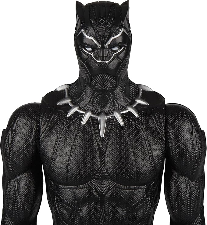 Marvel Black Panther Titan Hero Series 12-inch Black Panther - Figurio