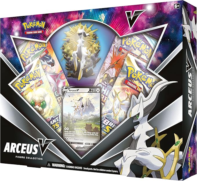 Pokemon TCG: Arceus V Figure Collection Box - Figurio