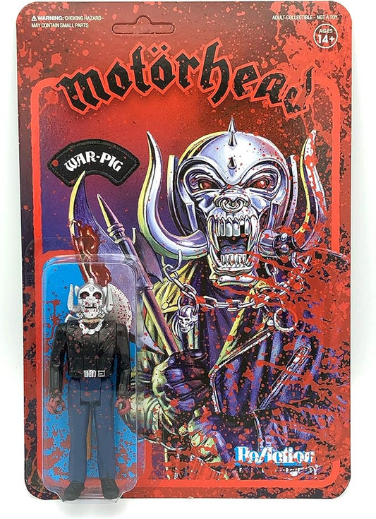 Super7 Motorhead Warpig (Bloody Version) Reaction Figure, Multicolor - Figurio